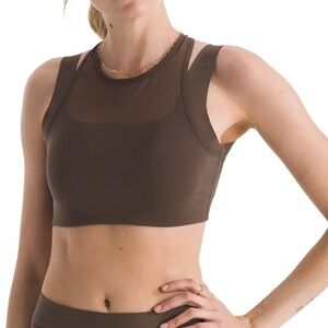 The North Face Dark Brown Sports Bra